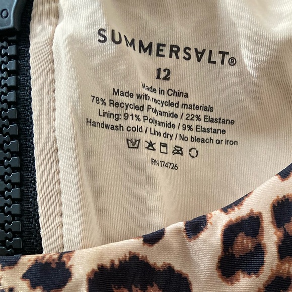 Summersalt The Surf One Piece Cheetah - Picture 5 of 5